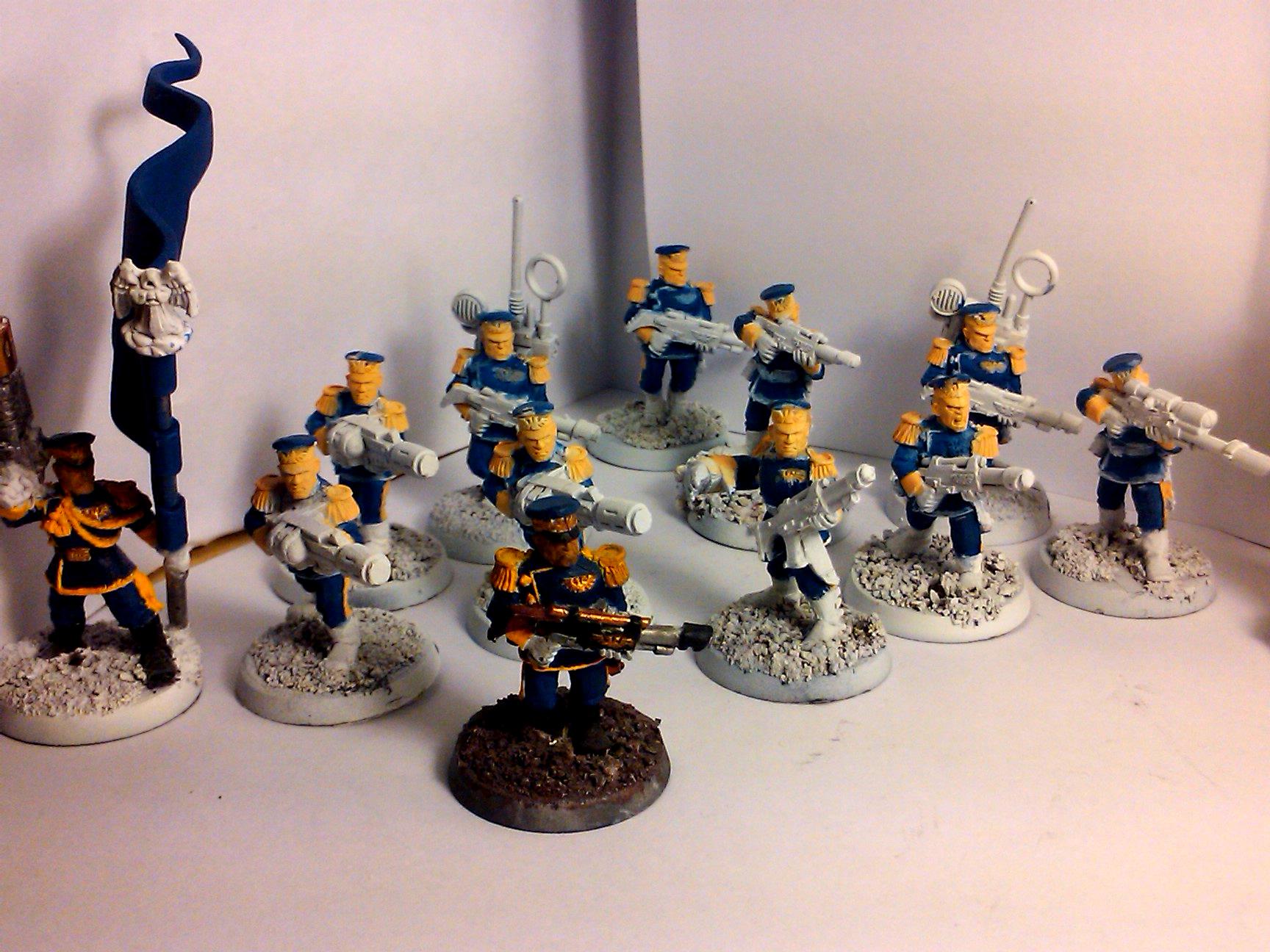 Conversion, Imperial Guard, Mordian Iron Guard, Paint Scheme, Warhammer
